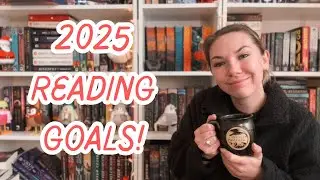My 2025 Reading Goals ✨