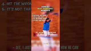 Ranking Best Dodgeball Moments (Part 3) 🥎 #shorts
