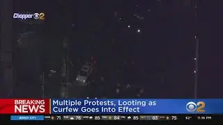 Protests, Looting Continue Past 11 p.m. Curfew In NYC