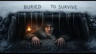 How Medieval People Built Secret Underground Dugouts to Survive Brutal Winters | Relaxing for Sleep