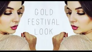 GOLD FESTIVAL LOOK