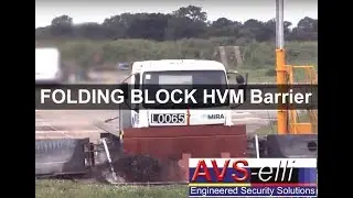 Introducing the AVS-elli FOLDING BLOCK Hostile Vehicle Mitigation barrier
