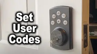 How to Set User Codes on Kwikset Powerbolt 2 Door Lock | The Fixer Clips