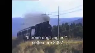 Treno storico sulla via Tropea con la Gr 740 244