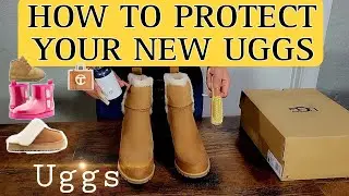 Uggs Protectant Spray Tutorial