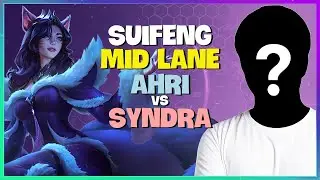 SuiFeng's RANK 1 Ahri Masterclass: PERFECT Mid Lane Strategy (Diamond) Engsub
