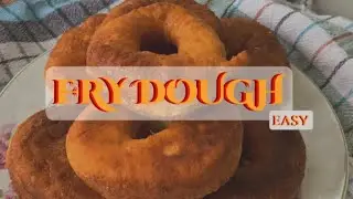 Fry Dough easy recipe (Turkish style) DIY  #diy #food