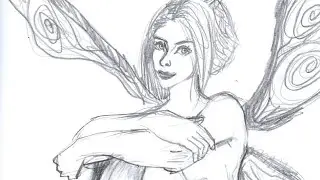 TIMELAPSE DIBUJANDO A LA MODELO HELLY VALENTINE