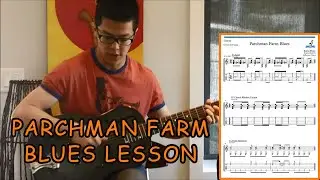 How to Play: Parchman Farm Blues by Bukka White - Guitar Lesson (with Tabs/Tablature)