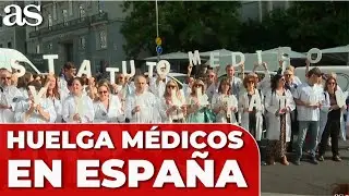 HUELGA de MÉDICOS en TODA ESPAÑA en CONTRA del ESTATUTO MARCO