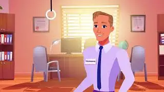 Vic оптика. Персонажная анимация. 2D презентация. Пример