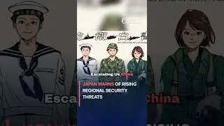 Japan Warns of Rising Regional Security Threats #worldnews #news