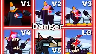 Friday Night Funkin' Vs Impostor || Danger All Versions V1/V2/V3/V4/V5/Legacy OST (FNF OST)