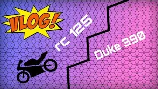 duke 390 vs ktm rc 125, // ahmedabad street \\