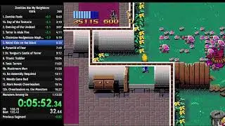 Zombies Ate My Neighbors 100% Speedrun 1:13:49