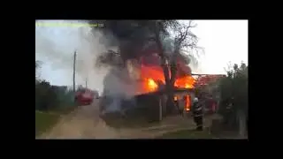 29 10 2020  пожар хозпостройки Оршанский район