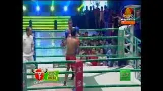 Long Sophy Vs Ra Reuong ( Thai ) 2015 | International Boxing Thai Khmer friendship 2015 (31 May)