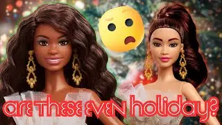 Are These Even Holiday Dolls? - Barbra, Girl, Are You Okay? | #BarbieSignature #HolidayBarbie Review