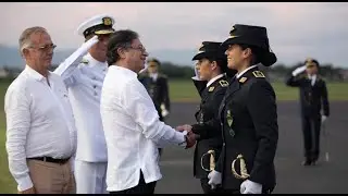 Ceremonia de Ascenso a Subtenientes Curso 96 de la Fuerza Aeroespacial Colombiana 2023