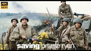 Saving Private Ryan (1998) |  Finding Ryan Movie Clip 4K HDR10 Kodak 5247 Remastered