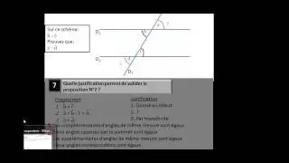Test de Géométrie - Quelques démonstrations supplémentaires