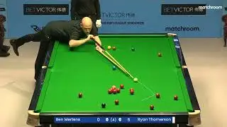 Ben Mertens vs Ryan Thomerson, 2023 CHAMPIONSHIP - Cue Ball Path AI