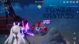 Tower of Fantasy | How to Solo World Boss : Frost Bot ❄️ Lv35 | Dual EM Stars 🔫
