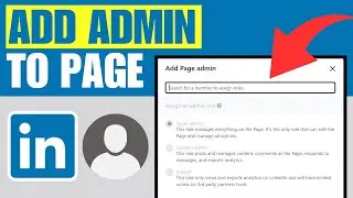 How To Add Admin To LinkedIn Company Page