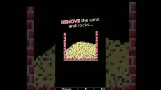 🏢🏗️CEMENT in SANDBOXELS! #sandboxels #shorts