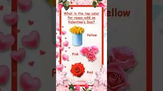 🌹 What's the Top Rose Color? | Test Your Valentine's Day Trivia Skills