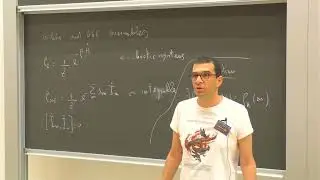 Entanglement dynamics in many body 1d quantum systems - Lecture 2 - Vincenzo Alba