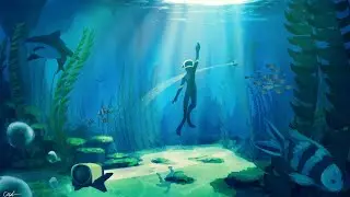 ABZU game play story mode part 2 on PS4