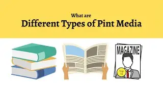 What are different types of print media | Mass Communication | Dr. Sandhu