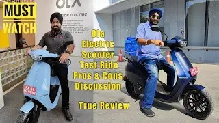 Must Watch Ola Electric Scooter | Test Ride | Pros & Cons True Review Discussion Le Ya Na Le