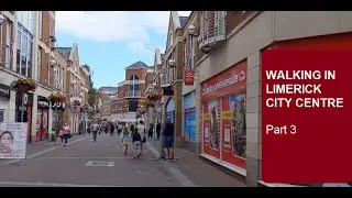 Walking in Limerick city centre - part 3 Milk Market
