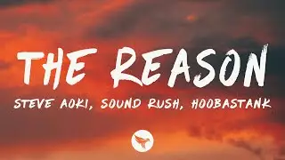 Steve Aoki, Sound Rush - The Reason (Lyrics) ft. Hoobastank