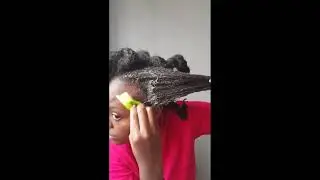 How i use alovera gel for hair growth.  #shorts #naturalhair #moisturizing #DETANGLER #prepo