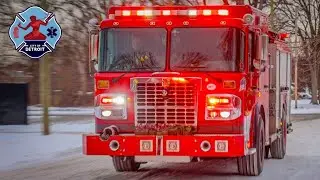 ⁴ᴷ Detroit Fire Department - Responding - 155411 - 2026