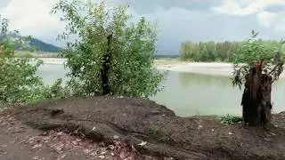 A stormy day at Fraser River Camp in B C