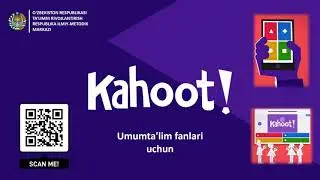 Kahoot platformasidan foydalanish