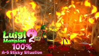 Luigi's Mansion 2 HD 100% Walkthrough – A-5 Sticky Situation