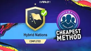 FIFA 21: HYBRID NATIONS SBC - CHEAPEST SOLUTION | NO LOYALTY | #FIFA21