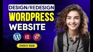 I will build wordpress website development, business website or wordpress blog