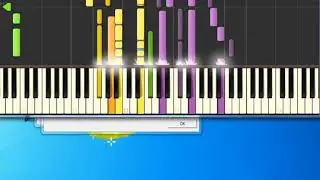 Bee Gees   too much love [Synthesia Piano] [Piano Tutorial Synthesia]