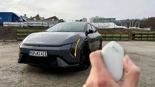 2025 KIA EV4 FASTBACK (204 PS) - HIGH SPEED POV TEST DRIVE #kia #ev4 #catchingcars #autobahn