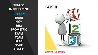 PART 2-TRIADS IN MEDICINE#dha #haad #moh #smle #plab #middleeast #licensing #prometric