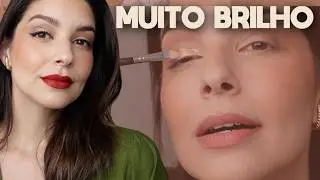 AUTOMAQUIAGEM COM BRILHO PARA O FINAL DE ANO | Laura Kuczynski