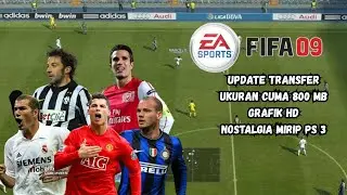 FIFA 09 MOBILE ANDROID 2025 😱 GRAFIK FULL HD + SIZE KECIL! AUTO NOSTALGIA🔥