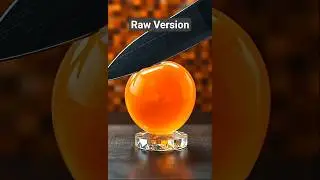 Slicing a Glass Apricot 🔪