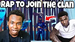 I Made Him Rap To Join The Clan🎤😂! (NBA YoungBoy vs NLE Choppa)